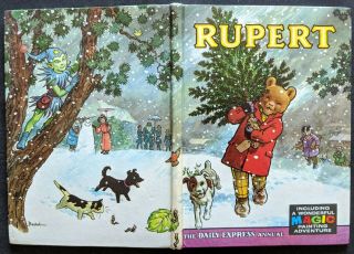 Rupert Annual 1965.  Not Inscribed Or Clipped.  Magic Paints Untouched