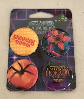 Halloween Horror Nights 2019 Universal Studios Exclusive Pin Stranger Things