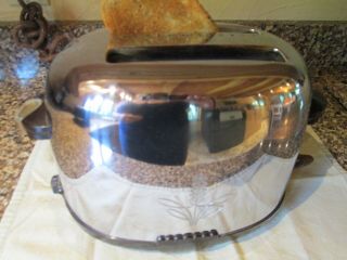 1950s Westinghouse 521 2 - Slice Toaster With ? Bakelite Base And Handles - Made Usa
