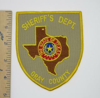 Gray County Texas Sheriff 
