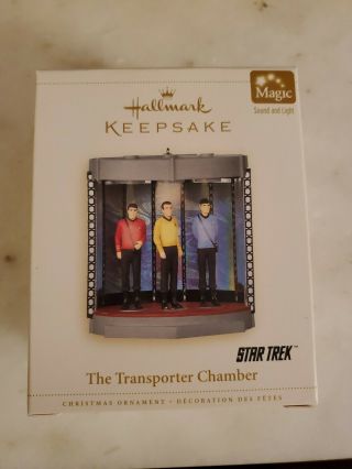Hallmark Keepsake Ornament 2006 Star Trek The Transporter Chamber