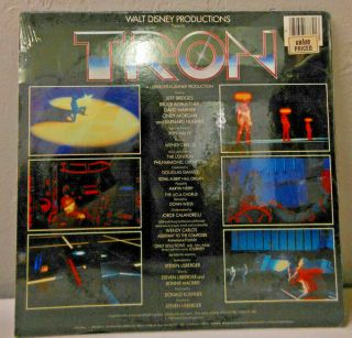 Tron by Wendy Carlos SOUNDTRACK Vinyl record 2