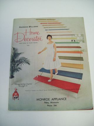 Sherwin - Williams Home Decorator Monroe Appliance Foley,  Mn 1961