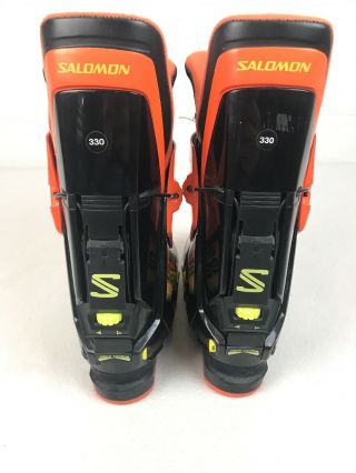 Vintage Retro Salomon SX 92 Ski Boots 330 - 35 Rear Entry Downhill Equipe R SX92 3