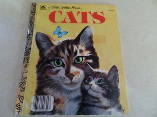 Cats,  A Little Golden Book,  1976 (children 