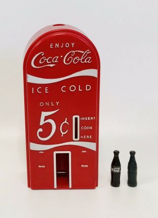 Vintage Plastic Soda Dispenser Bank - Coca Cola Rare