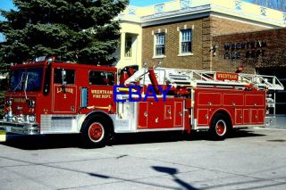 Wrentham,  Ma Fire Dept Slide: L - 1 1986 Ranger
