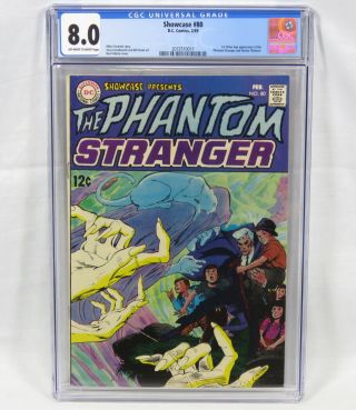 Showcase 80 Cgc 8.  0 Dc Comics 2/69 1st Silver Age Phantom Stranger Dr Thirteen