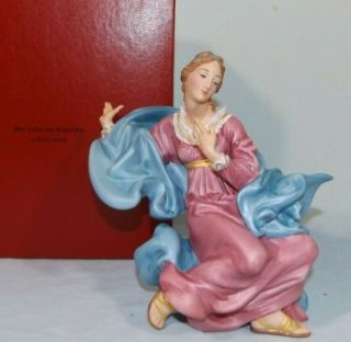 Franklin The Vatican Nativity Mary Lmt.  Edition Porcelain Figurine 6.  5 "