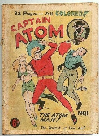 Captain Atom No 1 