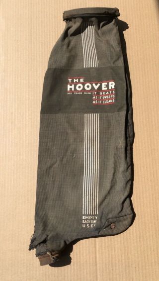 Vintage 1930/40 Hoover Junior 375 Vacuum Cleaner Outer Cloth Bag Only No Machine