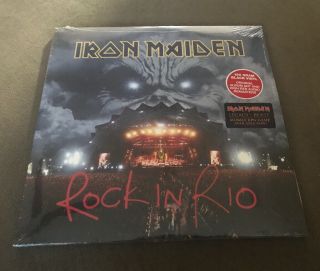 Iron Maiden - Rock In Rio - Reissue Vinyl 3 Lp Gatefold 180 Gram