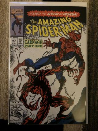 The Spider - Man 361 (nm) 1st App Carnage 1st Print