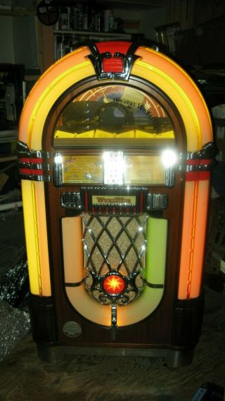 Wurlitzer Cd Jukebox Omt 1015 Bubbler Beauty Wow Real Time Machine