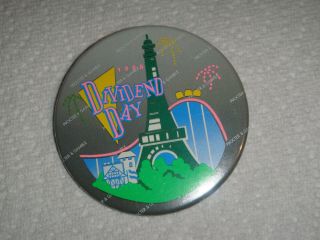 Kings Island Procter & Gamble P&g Dividend Day Pin Button 1988 -