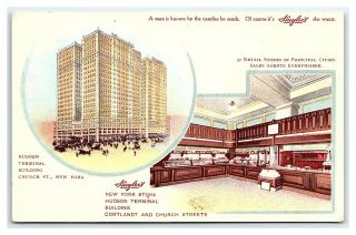 Vintage Postcard Huyler 