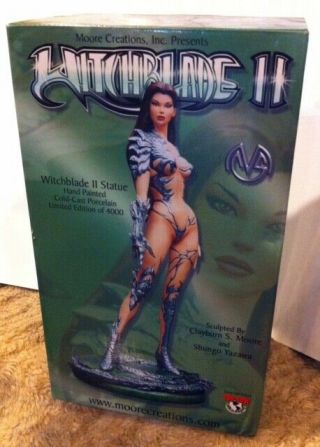Moore Creations Top Cow Witchblade Ii Statue Low 7/4000 Turner/silvestri Nib