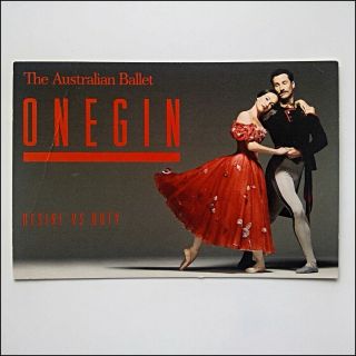 Avant Card 16096 2012 Onegin The Australian Ballet Postcard (p422)