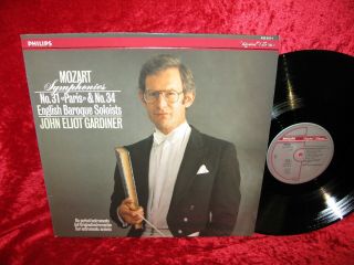 1988 Holland Nm Philips 420 937 - 1 Digital Mozart Symphonies 31 & 34 Gardiner Cov