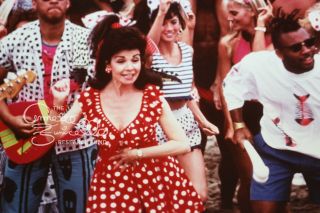 Annette Funicello Personal Property Back To The Beach 1987 Color Photo Fishbone