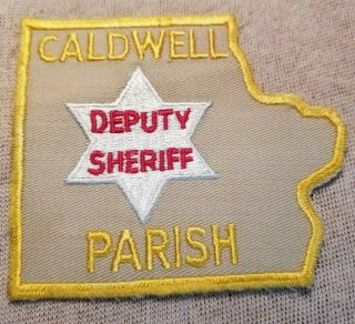 La Caldwell Parish Louisiana Sheriff Patch