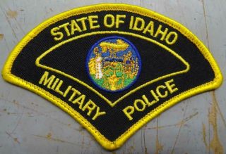 State Of Idaho - Military Police Patch - Usp3507