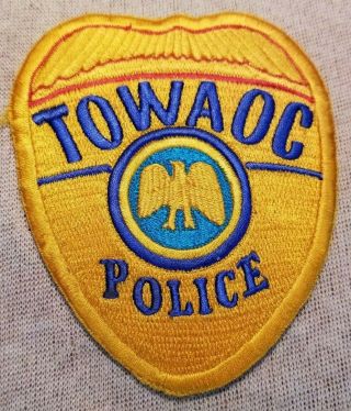 Co Towaoc Colorado Police Patch