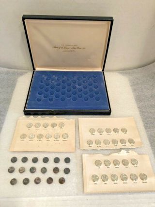 Franklin States Of The Union First Edition Sterling Silver Mini Coin Set