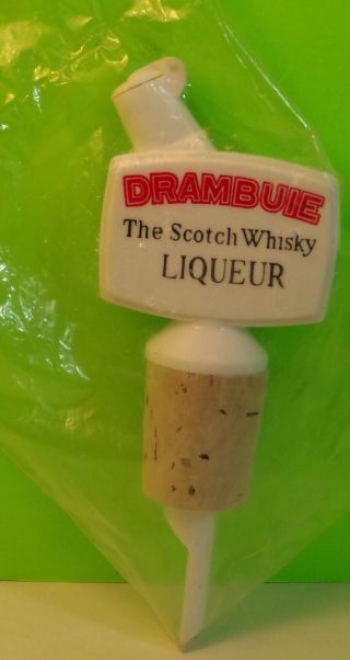 Drambuie The Scotch Whisky Liqueur Cork Stopper Pour Spout Nos Collectible Gift