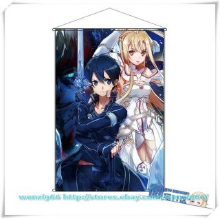 Decor Poster Wall Anime Sword Art Online Roll Diy Home Decorate Home 60×90cm X4