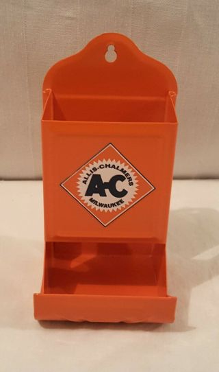 Allis - Chalmers Wall Match Dispenser Holder Box Tin Advertising