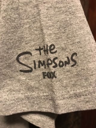 VINTAGE The SIMPSON ' S FOX HOMERSAPIEN LRG The Progression of HOMER Bart 2