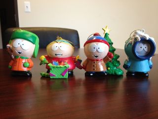 Kurt Adler South Park Christmas Ornaments Catman,  Kenny,  Kyle,  Stan,  Mr Hankey
