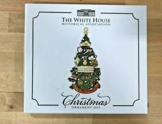 The White House Historical Association Christmas Ornament 2015 - Coolidge/dawes