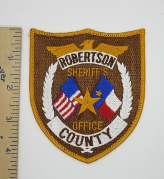 Robertson County Texas Sheriff 