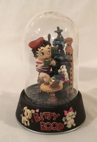 Betty Boop Hand Painted Limited Edition Domed Figurine A1225 " Boop La La "