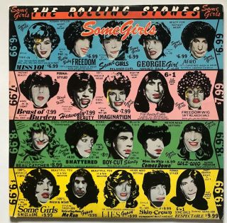 Rolling Stones - Some Girls 1st Celebrity Sterling Press - 1978 Vinyl Record Lp