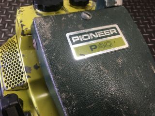 Vintage pioneer p40 chainsaw with 20” bar 2