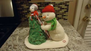 2010 Hallmark Trimming The Tree Snowman Jingle Pal We Need A Little Christmas