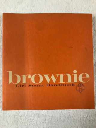 Vintage (1963) Brownie Girl Scout Handbook