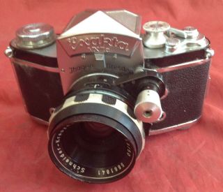 Vintage Exakta Vx Iia 35mm Camera W Schneider - Kreuznach Xenon 1:1.  9/50 Lens (nr)