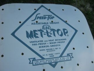 Speed Top Gpe Mel - E - Top Geuder Frey Vintage Metal Clothes Ironing Board