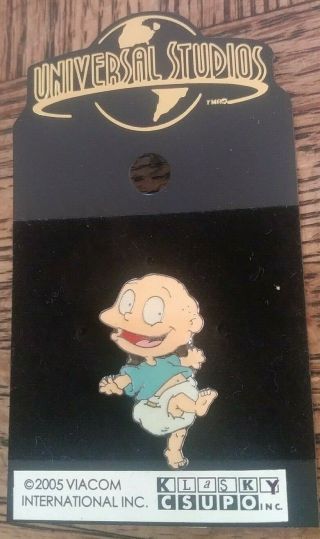 Universal Studios Theme Park The Rugrats Tommy Pickles Collectible Pin Vintage