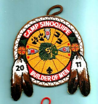 Camp Sinoquipe - 2011 Camper C/e Mason - Dixon Council Vintage Boy Scout Md Pa