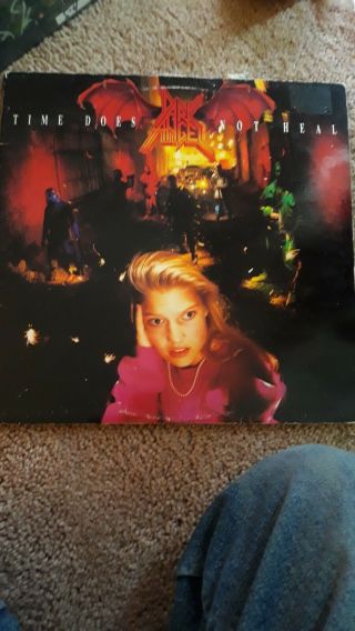 Dark Angel Time Does Not Heal Lp 1991 Vg,  Vg,  1st Edition