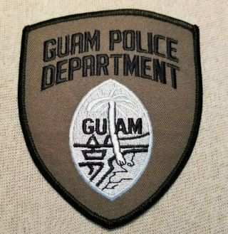 Us Guam Police Patch