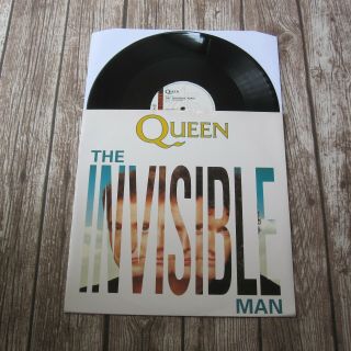Queen : The Invisible Man 12 " Maxi Uk 1989 Vinyl Single Parlophone Record