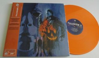 John Carpenter Halloween Ii Orange Vinyl Lp 2018 Dw007r