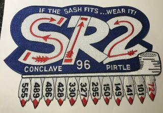 1996 Oa Conclave Jacket Patch Texas Sr2 Tt2