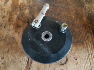 Vintage Can - Am Ase Front Brake Plate Drum Can Am Ase Freeship - U.  S. ,  Canada